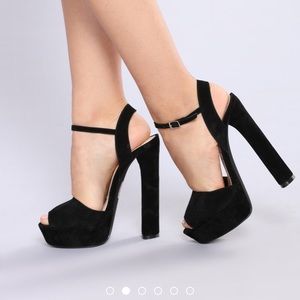 Fashion Nova Platform Heels